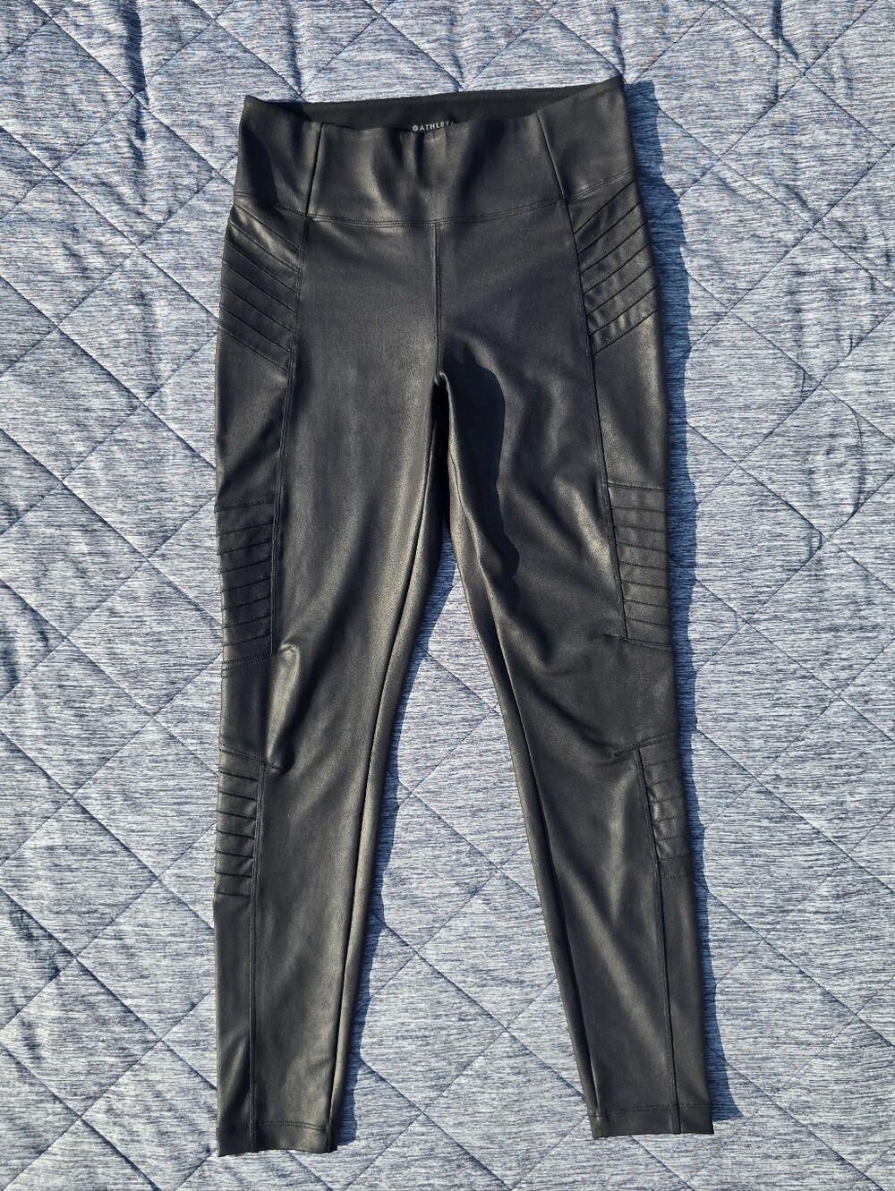 Athleta Delancey Gleam Moto Tight